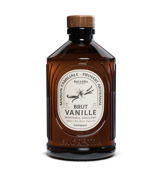 Sirop de VANILLE- BACANHA - 400ML