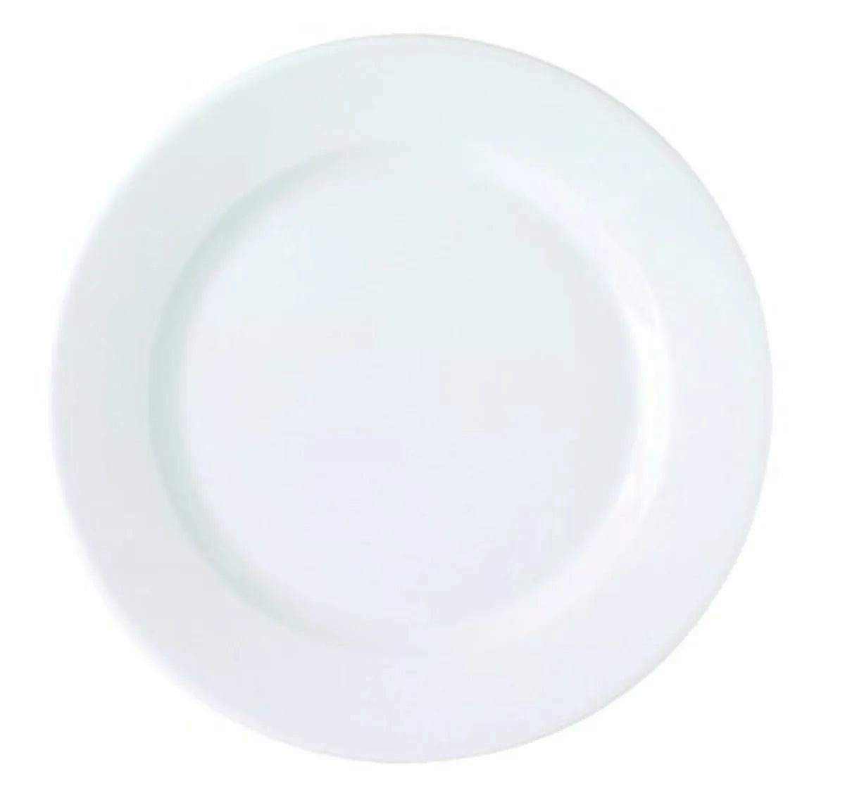 Assiette plate WHITE- Porcelaine - 26.5cm