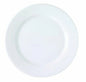 Assiette plate WHITE- Porcelaine - 26.5cm