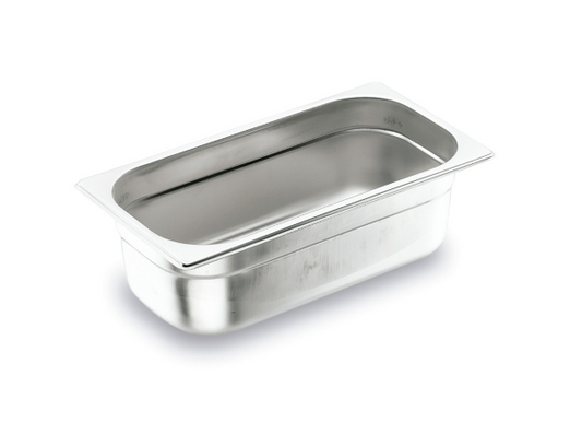 Bac gastronome GN 1/2 - Inox - 1.2 litres