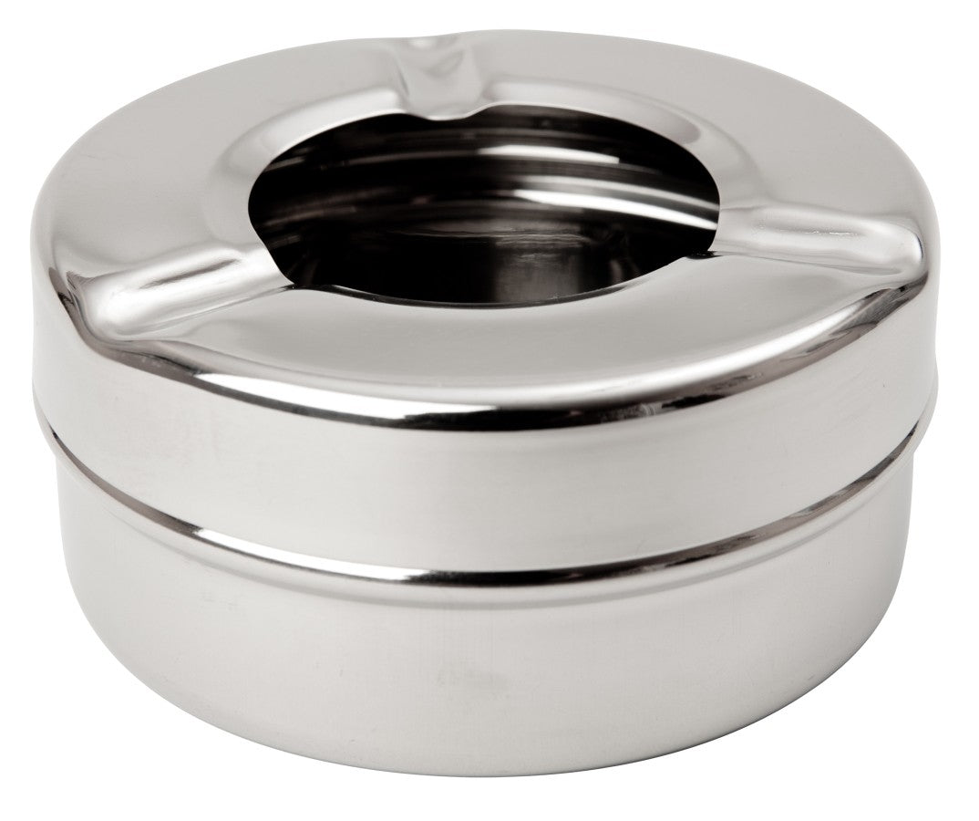 Cendrier inox - Coupe Vent