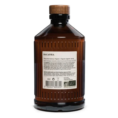 Sirop de ORGEAT BIO - BACANHA - 400 ml