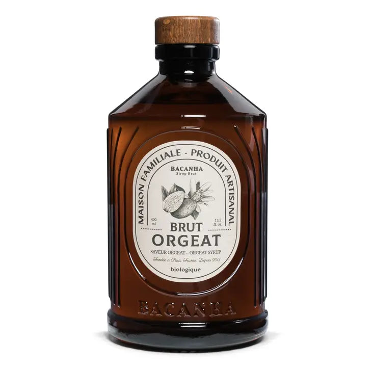 Sirop de ORGEAT BIO - BACANHA - 400 ml