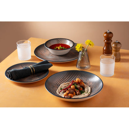 Assiette creuse CHARVET - Porcelaine - 25cm