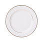 Assiette plate FILET OR - Porcelaine - 26,5cm