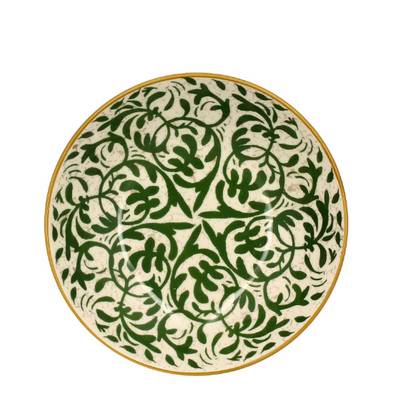 Assiette creuse HÉRACLÉE - Verte - 20cm