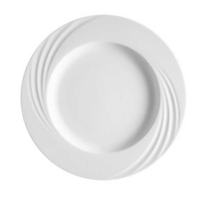 Assiette plate AMBASSADOR - Porcelaine - 27cm