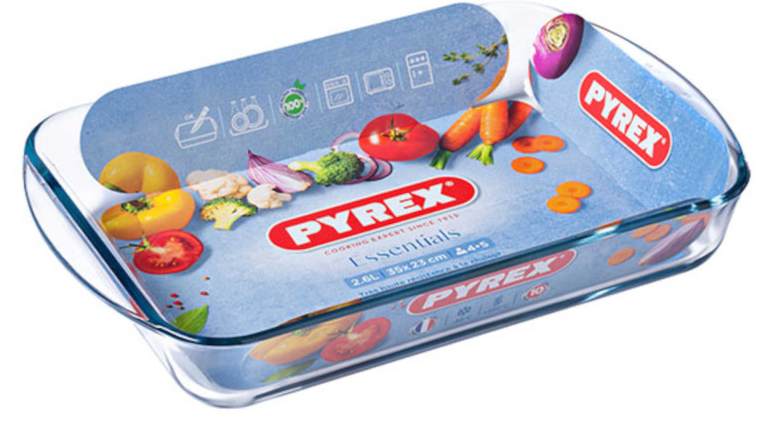 Plat de cuisson en verre "COOK ENJOY" - 35cm x 23cm - Pyrex