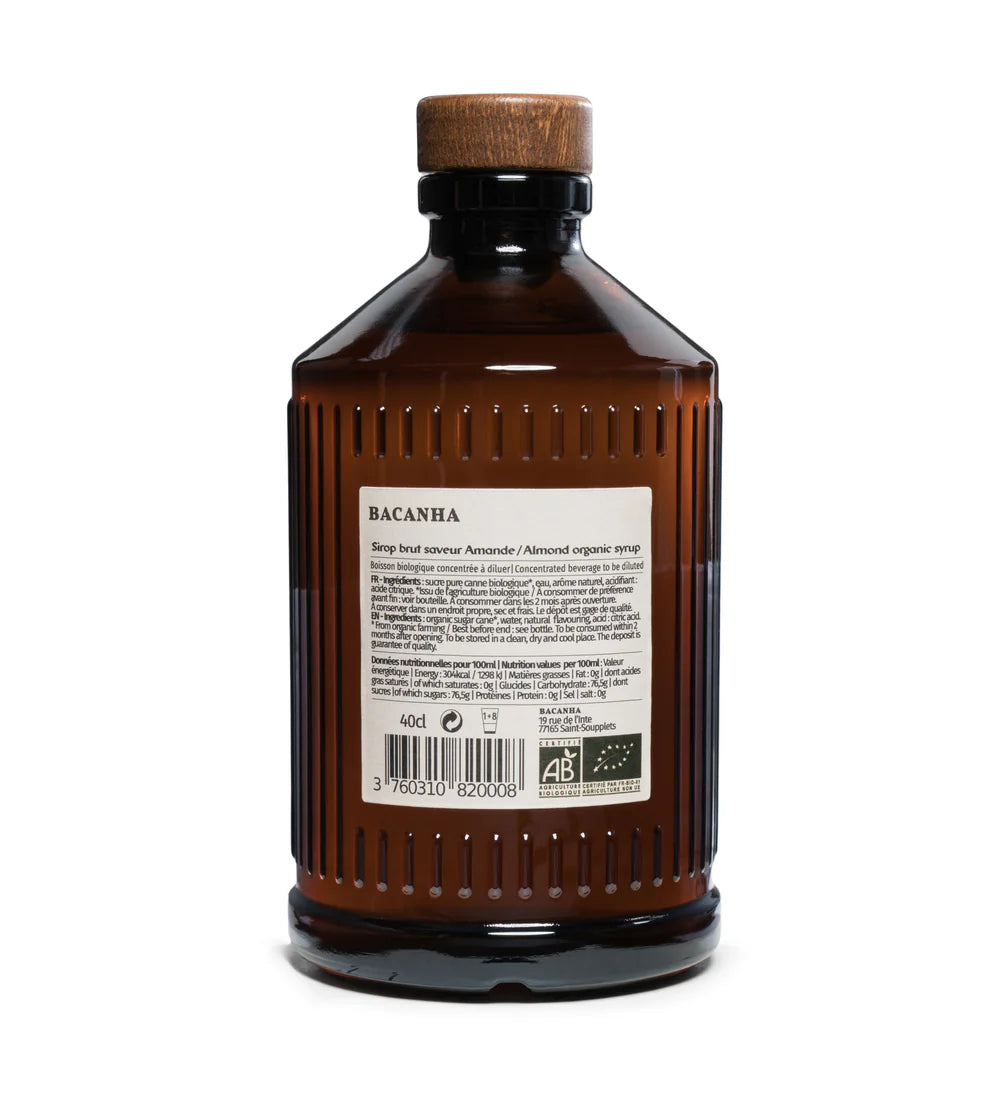 Sirop AMANDE - BACANHA - 400ML