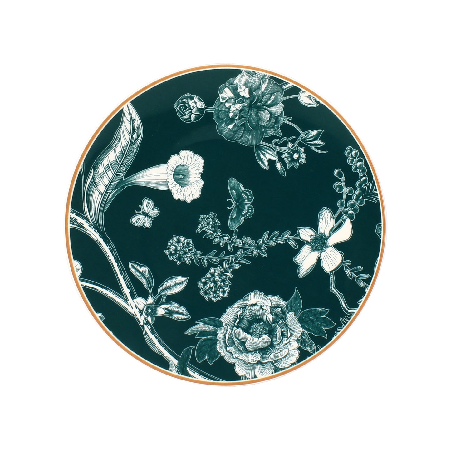 Assiette plate BOTANIC - Porcelaine - 20cm