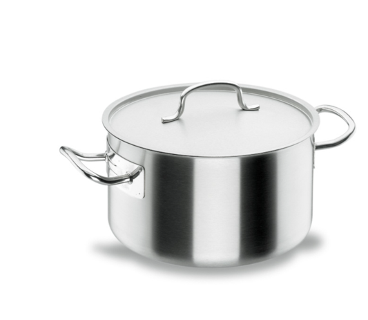 Braisière avec couvercle CHEF INOX - 28cm - 10 Litres