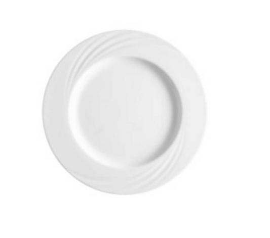 Assiette plate AMBASSADOR - Porcelaine - 20cm