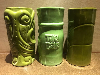 Lot de 3 verres TIKI - Céramique