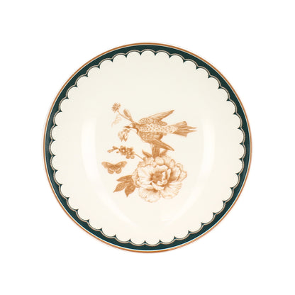 Assiette creuse BOTANIC - Porcelaine - 21cm