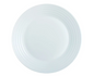 Assiette plate blanche STAIRO - Verre - 19cm