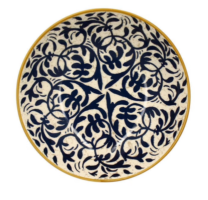 Assiette creuse HÉRACLÉE - Bleue - 20cm