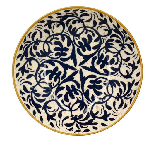 Assiette creuse HÉRACLÉE - Bleue - 20cm