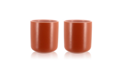 Lot de 2 mugs OUTO - Paprika - 27cl