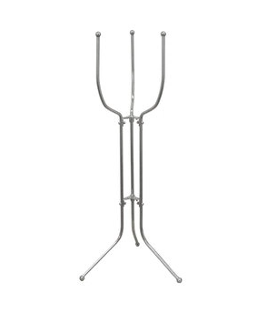 Support seau à vin/champagne pliable - Inox - 76cm