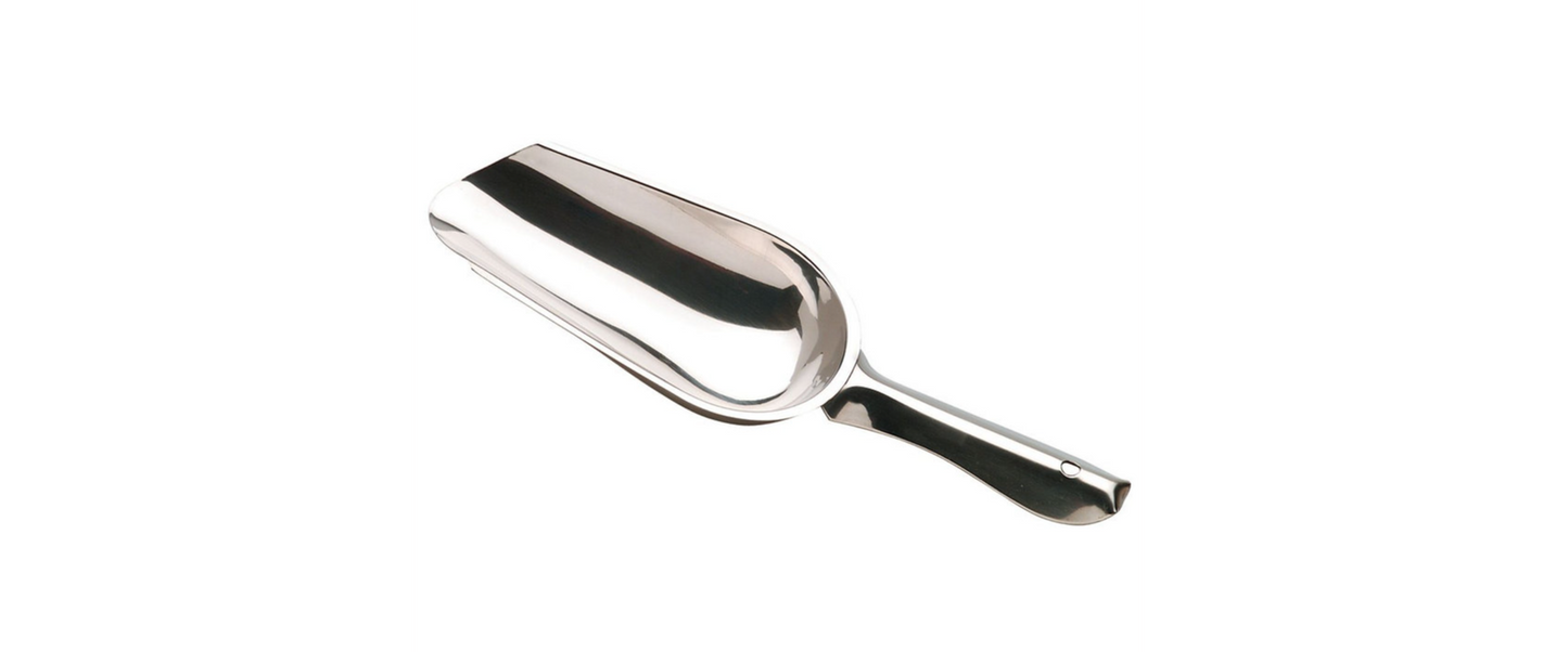 Pelle à glaçon inox - 24cm