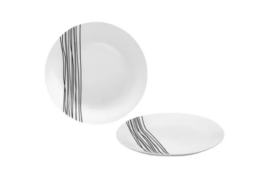 Assiette GRAFIC - Porcelaine - 20.5cm