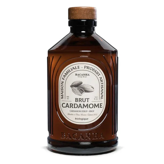 Sirop de CARDAMOME BIO - BACANHA - 400 ml