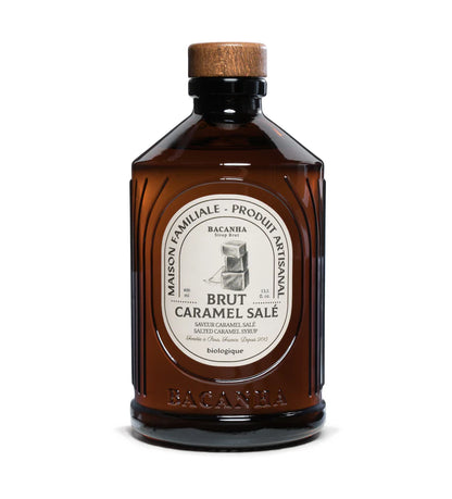 Sirop de CARAMEL SALE BIO - BACANHA - 400 ml