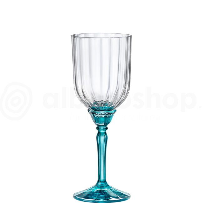 Verre à vin FLORIAN BLEU  - 25 cl